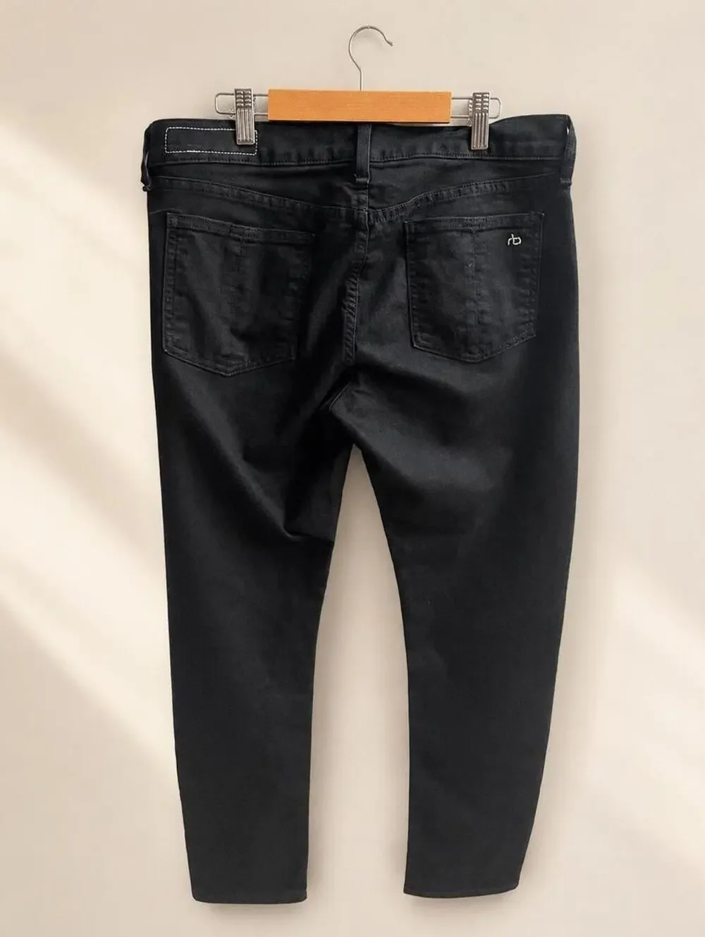 rag & bone Black Capri Jeans 30 Skinny